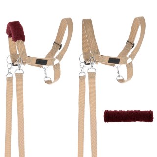 Hobby Horse Skippi A3 czarny – beżowy kantar