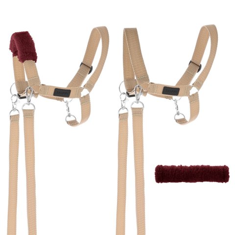 Hobby Horse Skippi A3 czarny – beżowy kantar