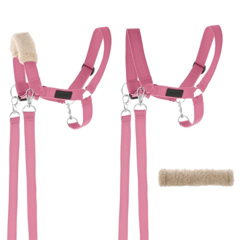 Hobby Horse Skippi A3 czarny – różowy kantar
