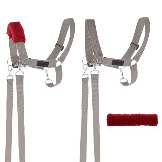 Hobby Horse Skippi A3 czarny – szary kantar