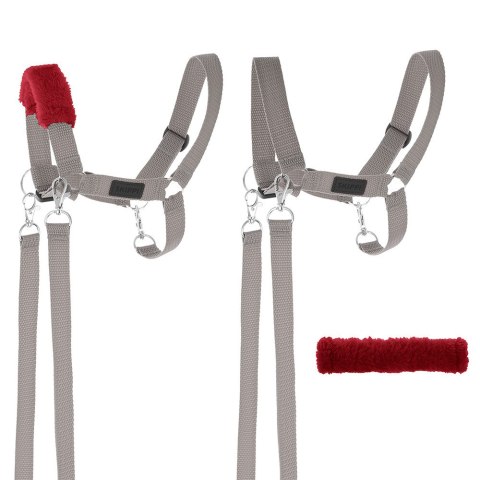Hobby Horse Skippi A3 czarny – szary kantar
