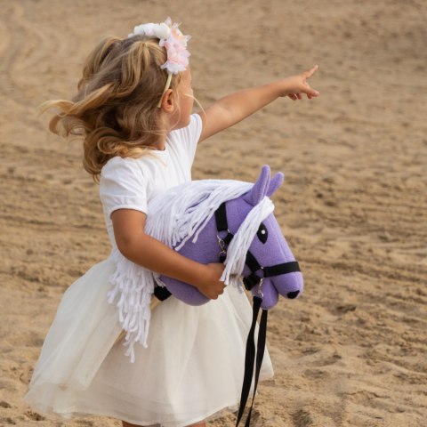 Hobby Horse Skippi A5 lawendowy – czarny kantar