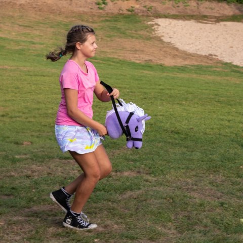 Hobby Horse Skippi A5 lawendowy – czarny kantar