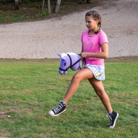 Hobby Horse Skippi A5 lawendowy – czarny kantar