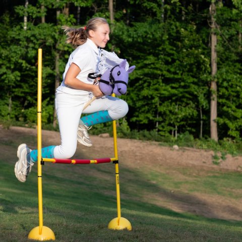Hobby Horse Skippi A5 lawendowy – czarny kantar